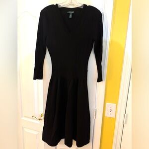 Black Lauren Ralph Lauren Sweater Dress